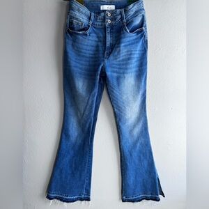 KanCan Flare Jeans in Deep Blue